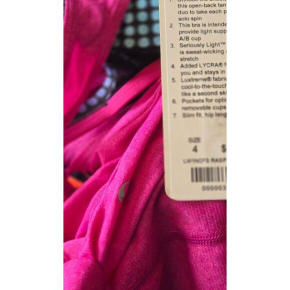 Lululemon Sweaty Endeavor Tank Size 4 - Picture 6 of 6